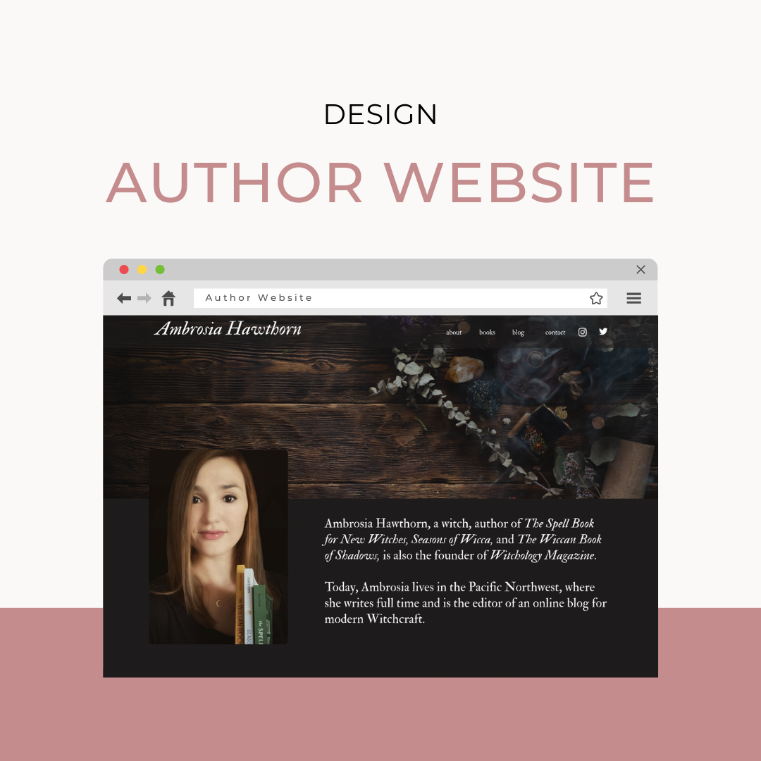 Author website Project