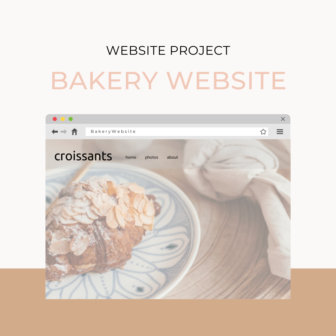 Bakery website Project